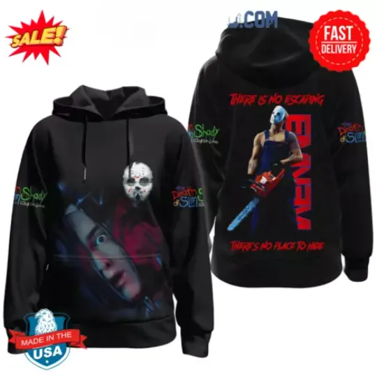 Eminem There Is No Escaping There’s No Place To Hide 3D Hoodie