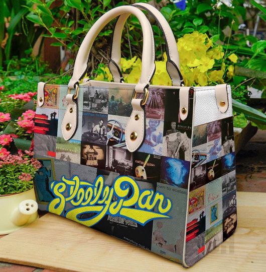 Steely Dan Leather Handbag, Steely Dan Woman Handbag, Shoulder Bag, Crossbody Bag, Vintage Top Handle Bag