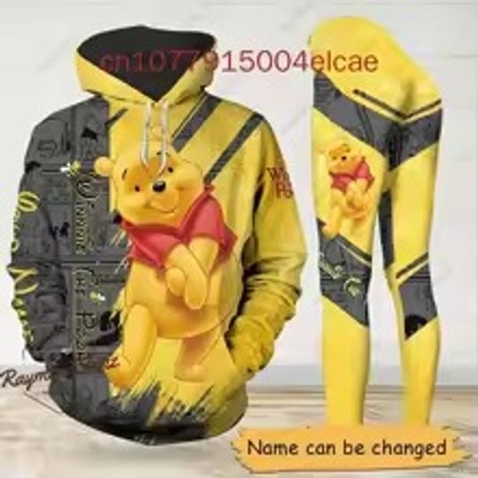 Discover Disney Winnie The Pooh Hoodie Leggings Set