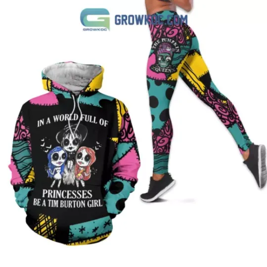 Hoodie Leggings Set The Pumpkin Queen In A World Full Of Jack & Sally
