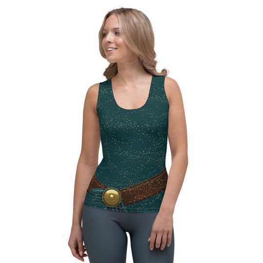 Brave Scottish Lass Running Costume Tank Top for Princess Half Marathon | World Marathon Weekend | Wine And Dine