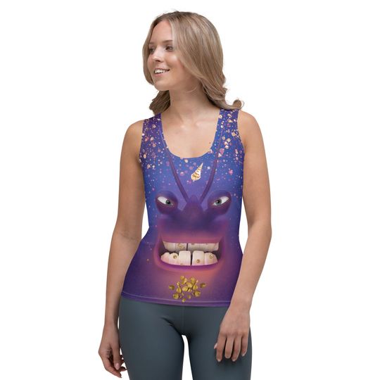Shiny Crab Costume Tank Top for Princess Half Marathon Weekend | Running Costume | Halloween