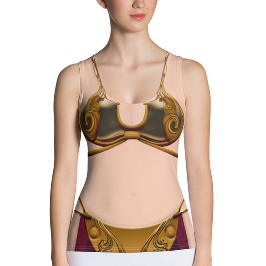 Star Princess Inspired Running Costume Tank Top for Rival Run Weekend | Athletic Top for Women | Enslaved Princess