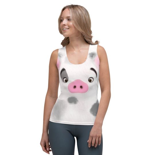 Pua Running Costume Tank Top for Princess Run Half Marathon Weekend | Springtime Surprise | Wine and Dine | Halloween | Moana