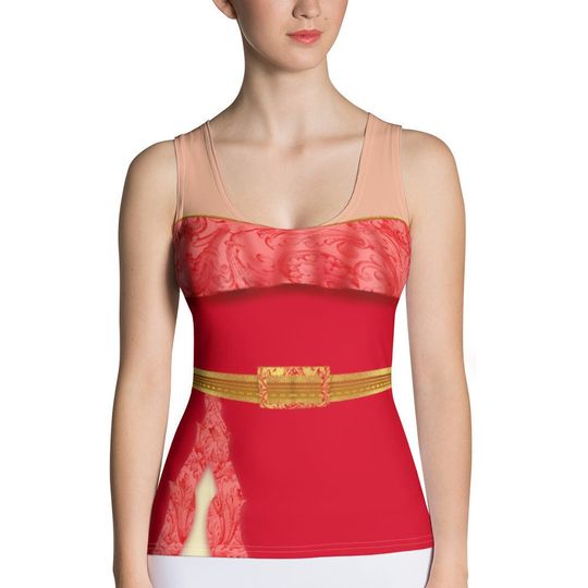 Elena Inspired Running Costume Tank Top for Princess Run | Marathon Weekend | Wine & Dine | Halloween