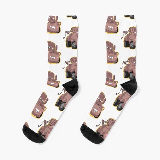 Tow Mater Kawaii Socks