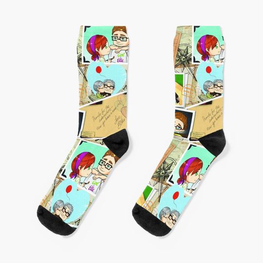 Carl and Ellie UP! Socks