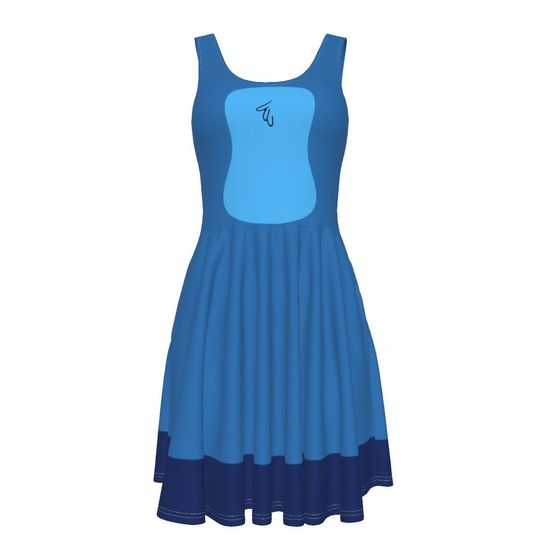 Stitch - Costume - Halloween - Disney Bounding - Women's Skater or Midi Dress with POCKETS