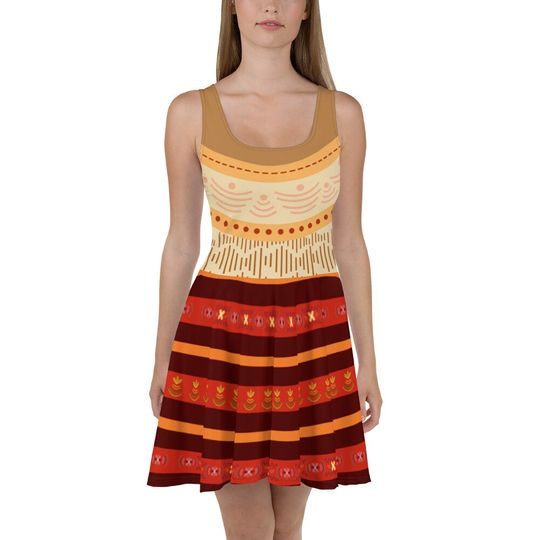 Dolores Madrigal - Encanto Dress - Disney Bounding - Express Available - Women's Skater Dress