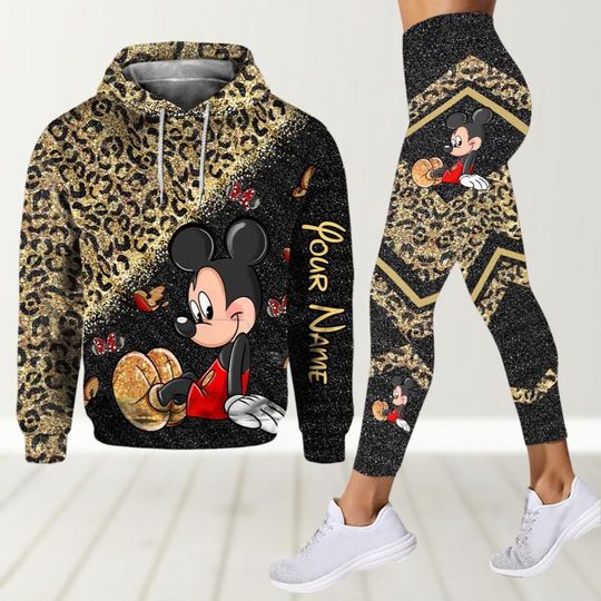 Valentine Mickey Hoodie And Legging Set, Disneyland Trip Hoodie Leggings, Disney Mickey Hoodie Leggings