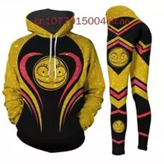 Nightmare Before Christmas Sally Hoodie Leggings Set