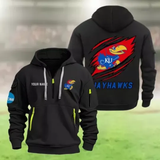 Kansas Jayhawks Tactical Hoodies