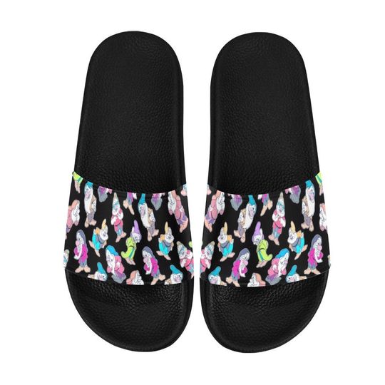 The Seven Dwarves Slip On Sandals | 7 Dwarves Sandals | Disney Sandals | Disney Slip On Shoes | Snow White Slip On Shoes | Disney Shoes |