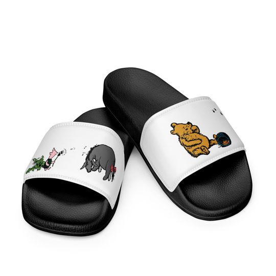 Classic Winnie-the-Pooh, Piglet and Eeyore Women's Slide Sandals