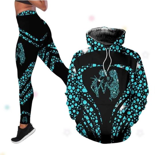 Jack And Sally Hoodie Legging, Nightmare Before Christmas Merch, Disney Skeleton Couple Shirt, Funny Workout Legging, Gift For Fan