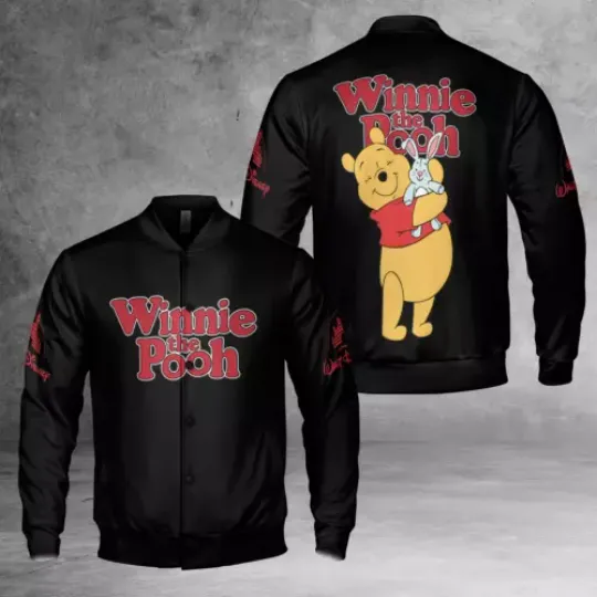 Winnie The Pooh Funny Pooh Bear Gift For Cartoon Fans Jacket