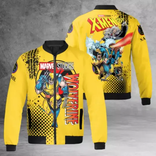 Personalized Amazing Wolverine Deadpool & Wolverine It's Hero Time Jacket