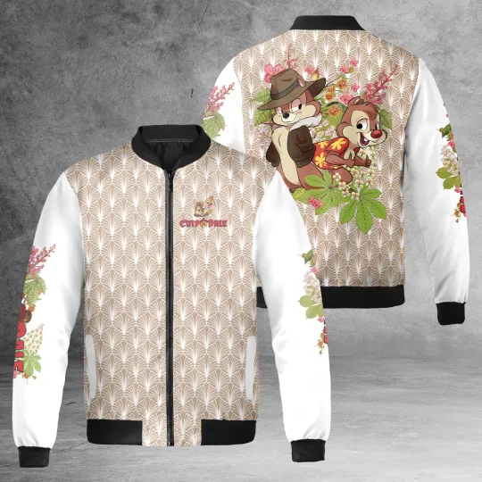 Chip And Dale Double Trouble Rescue Rangers Best Gift For Fans Bomber Jacket