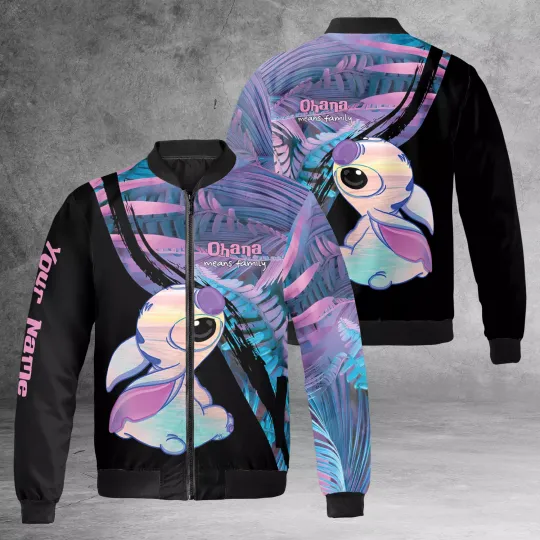 Personalized Stitch Ohana Means Family Lilo & Stitch Lovers Jacket