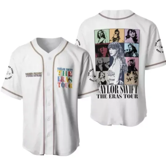 Custom TL Eras Tour Baseball Jersey