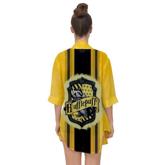 Wizard's Chiffon Kimono | Wizard's Kimono | Kimono | Beach Kimono | Witch Kimono | HP Kimono | HP Shirt |