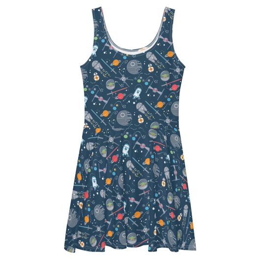 May the Force be With You Dress Star Wars Friends Disney Skater Dress