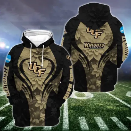 Personalized Knights Hoodie Leggings, Game Day Football 3D Hoodie Leggings