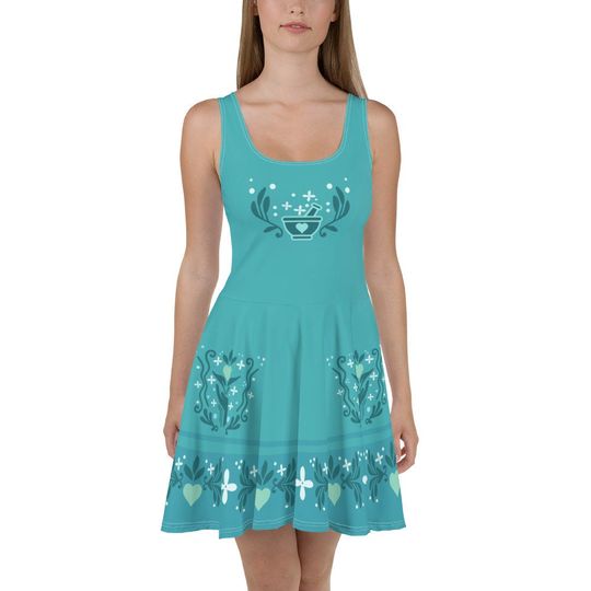 Julieta Madrigal Inspired - Encanto Dress - Disney Bounding - Express Available -  Skater Dress