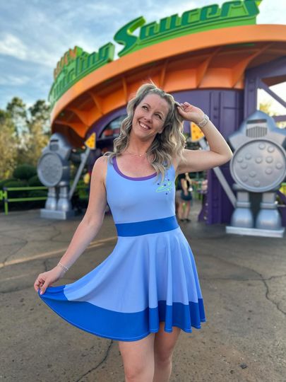 Discover The Claw Skater Dress