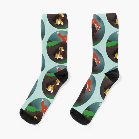 The Fox and The Hound Socks