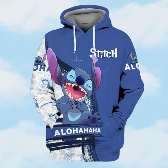 Stitch 3D Hoodie, Lilo And Stitch 3D Hoodie, Disney Trip 3D Hoodie, Ohana Means Family 3D Hoodie, Magic Kingdom 3D Hoodie