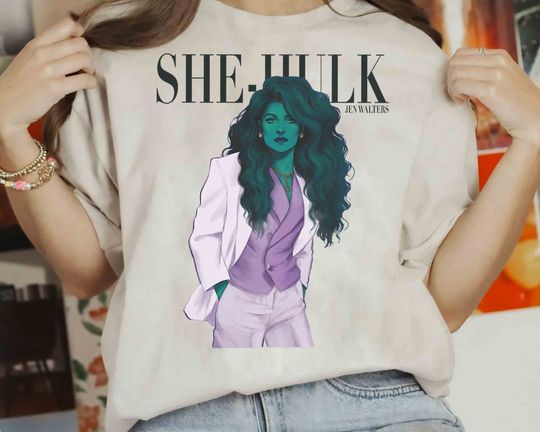 Avenger She-Hulk Jen Walters Womens History Month T-Shirt, Disney Hero-Hulk T-Shirt
