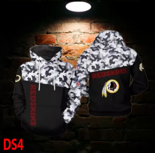 Washington REDSKINS Forever HTTR Save the Name  Hoodie 3D