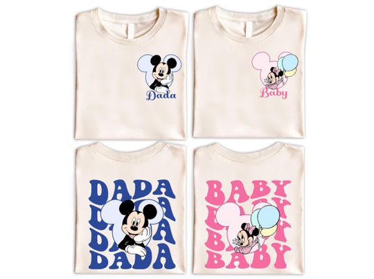 Discover Disney Mickey & Friends Family Matching Shirt, Disney Trip Shirt, Disney Donald and Daisy Duck Shirt, WDW Disneyland Vacation 2025 Shirt