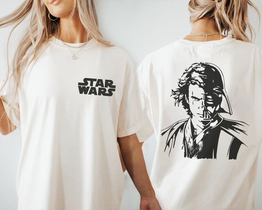 Anakin Skywalker Shirt, Darth Vader Tee, Dark Jedi T-Shirt, Revenge of the Sith Shirts