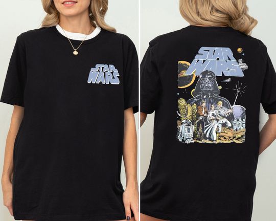Disney Star Wars Shirt, Darth Wader & Rebels Tee, Galaxy's Edge Princess Leia Shirt, Chewbacca And Han Solo Tee, Disney Family vacation Tee