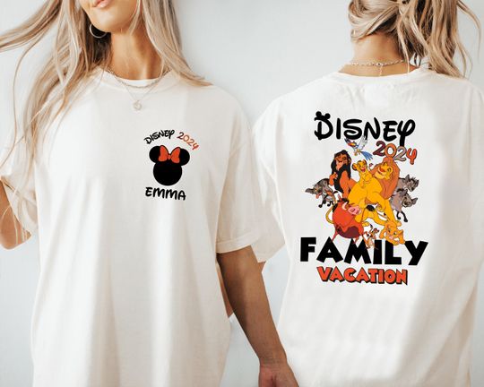 Disney Custom Family Vacation Shirt, Matching Lion King Tee, Hakuna Matata T-shirt, Disneyland Animal Kingdom Shirt, Disney Adventure Tee