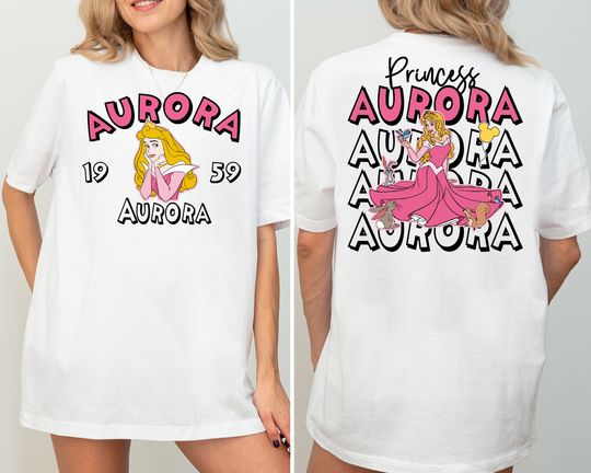 Princess Aurora Est 1959 Shirt, Girls Trip Shirt, Princess Magical Kingdom Shirt, Disneyland Princess Aurora Shirt, Disney Aurora Queen Tee