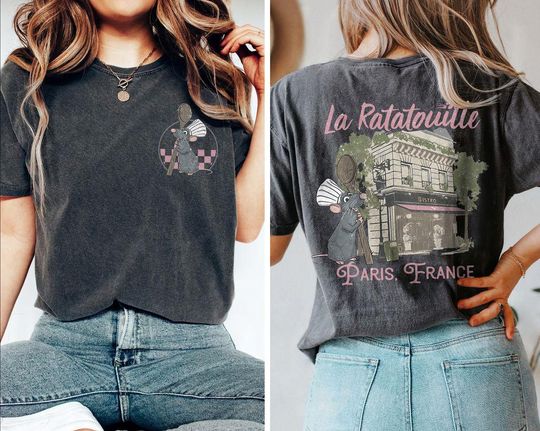 Retro Ratatouille Anyone Can Cook Shirt, Disney Remy Shirt, Mouse Chef Shirt, Disney Epcot Shirt, Disney Family Trip 2025 Tee