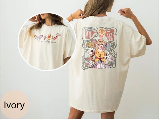 Retro Winnie The Pooh Shirt, Pooh And Friends Shirt, Disney Pooh Shirt, Pooh Bear And Co Tee, Winnie The Pooh Shirt