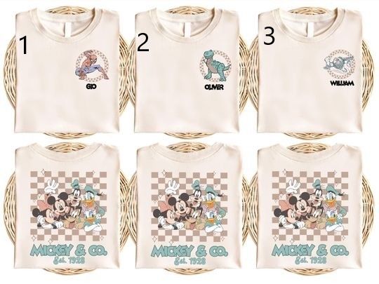 Mickey & Co Shirt, Disney Family Vacation 2025 Shirt, Disney Toy Story Shirt, Toy Story Buzz Lightyear Rex Shirt, Disney Spiderman Tee