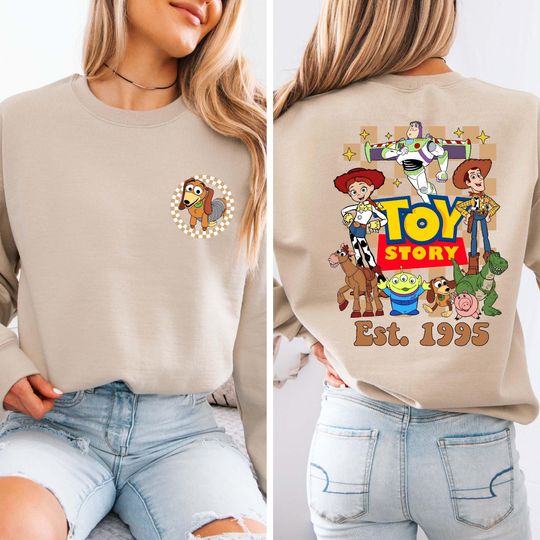 Slinky Dog Est 1999 Toy Story Sweatshirt, Toy Story Sweatshirt, Toy Story Character Sweatshirt, Disney Toy Story