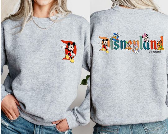 Disneyworld Sweatshirt, Disneyworld The Original Sweatshirt, Mickey And Friends Sweatshirt, Disneyland Sweatshirt, Disney Family Vacation