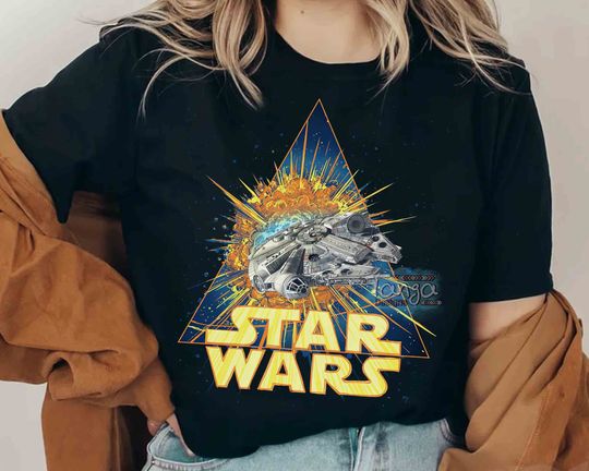 Disney Star Wars Millennium Falcon T-shirt, May The 4th Be With You T-Shirt, Hollywood Studios T-Shirt