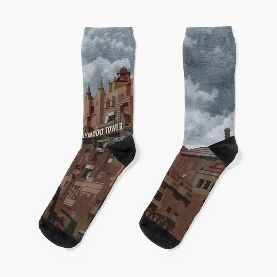 Tower of Terror Storm Socks