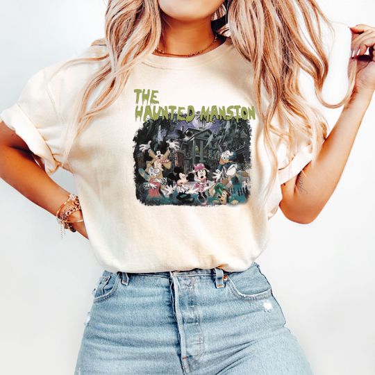 Disney Mickey And Friends Haunted Mansion T-Shirt, Mickey And Co Haunted Mansion T-Shirt, Magical Kingdom T-Shirt