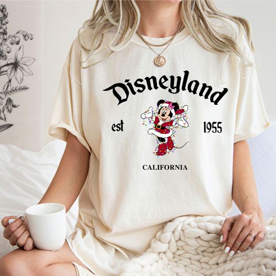 Minnie Mouse Est 1955 T-Shirt, Mickey and Friends T-Shirt, Disneyworld T-Shirt, Retro Disney Family T-Shirt