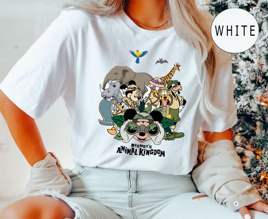 Disney Animal Kingdom T-Shirt, Vintage Animal Kingdom T-Shirt, Mickey Safari T-Shirt, Disney Safari Trip T-Shirt