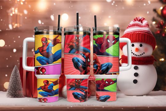 40 oz Spider Man Tumbler