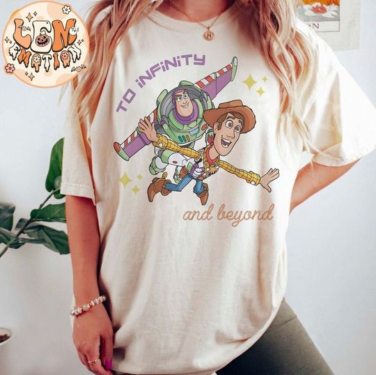 To Infinity and Beyond Shirt, Toy Story Shirt, Woody and Buzz Shirt, Disneyland Girl Trip, Disney World Shirt, Buzz Lightyear